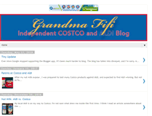 Tablet Screenshot of grandmafifi.com